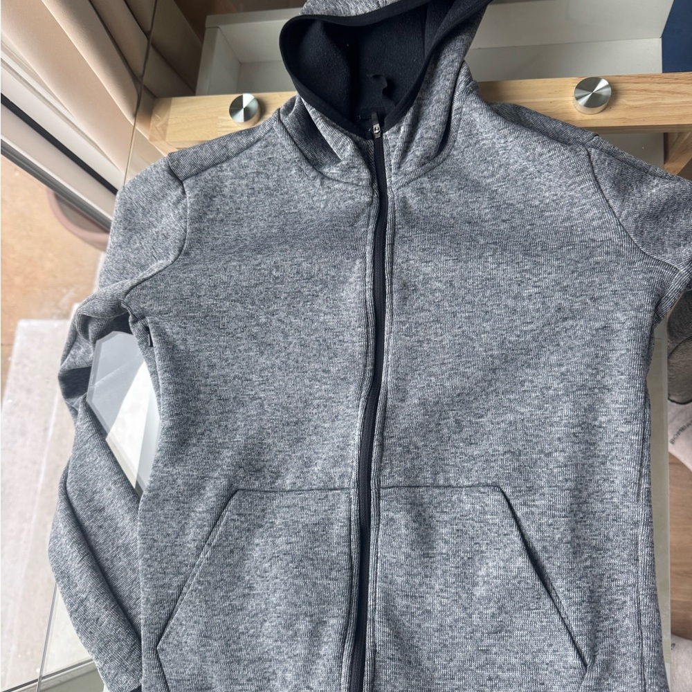 Nike Men's Heather Gray Full-Zip Jacket